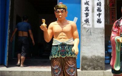 比沙門天王玻璃鋼彩繪32應(yīng)身神像