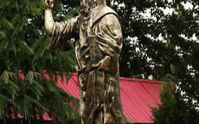 玻璃鋼世界名人古希臘著名哲學(xué)家帕拉圖雕塑