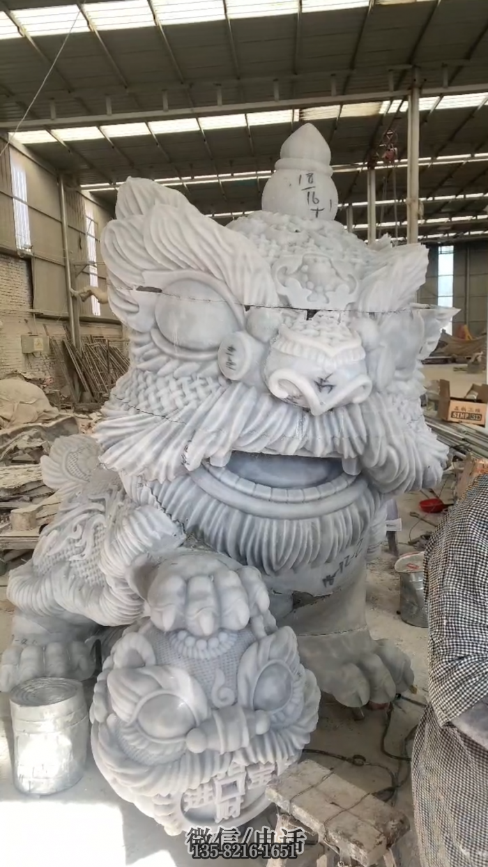 舞獅子，3d打印件拼裝完成